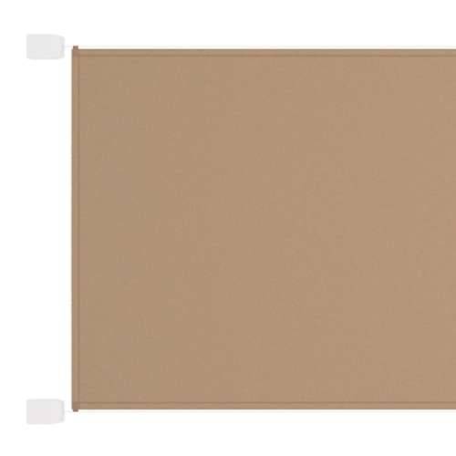 Okomita tenda smeđe-siva 140 x 800 cm od tkanine Oxford