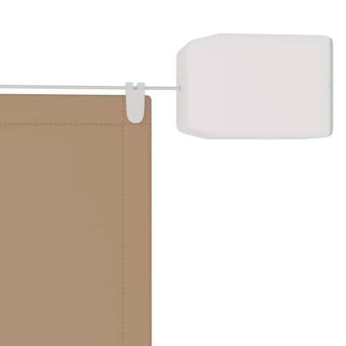 Okomita tenda smeđe-siva 140 x 800 cm od tkanine Oxford Cijena