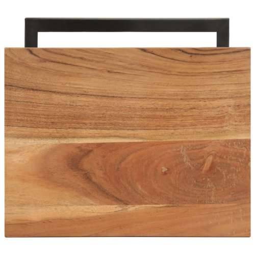 Bočni stolići 2 kom 31,5x24,5x64,5 cm masivno bagremovo drvo - 2 Masivno bagremovo drvo Cijena