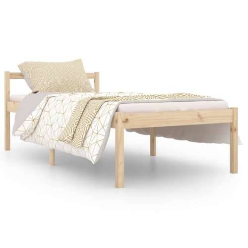 Okvir za krevet od borovine 90 x 190 cm 3FT jednokrevetni Cijena