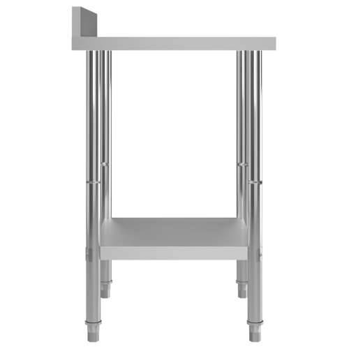 Kuhinjski radni stol 60 x 60 x 93 cm od nehrđajućeg čelika Cijena
