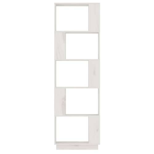 Ormarić za knjige / pregrada bijeli 51x25x163,5 cm od borovine Cijena