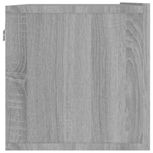 Zidni TV ormarić hrast sonoma 120x30x30 cm konstruirano drvo - Sivi hrast sonoma 1 120 cm Cijena