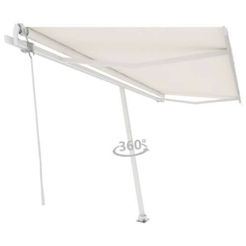 Samostojeća automatska tenda 500 x 350 cm krem - Krema 500 x 350 cm 1 Cijena
