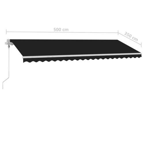 Samostojeća automatska tenda 500 x 350 cm antracit - Antracit 500 x 350 cm 1 Cijena
