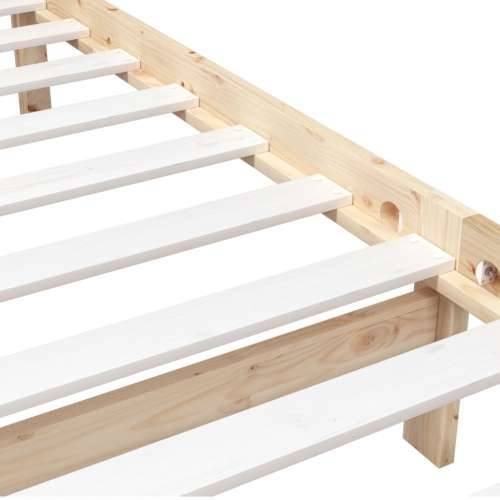 Okvir za krevet od masivnog drva 90 x 200 cm Cijena