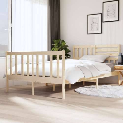 Okvir za krevet od masivnog drva 120 x 200 cm