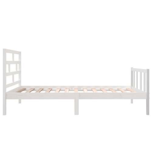 Okvir za krevet od borovine bijeli 75x190 cm 2FT6 jednokrevetni Cijena