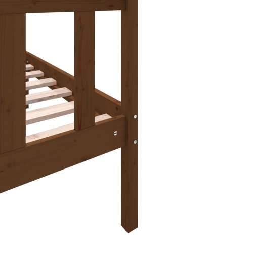 Okvir za krevet od masivnog drva boja meda 75x190 cm 2FT6 mali Cijena