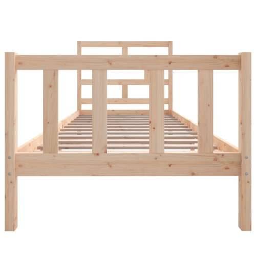 Okvir za krevet od masivne borovine 90x190 cm 3FT jednokrevetni Cijena