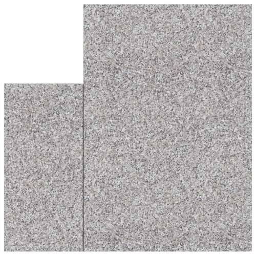 Kuhinjska kutna radna ploča siva granitne teksture od iverice Cijena