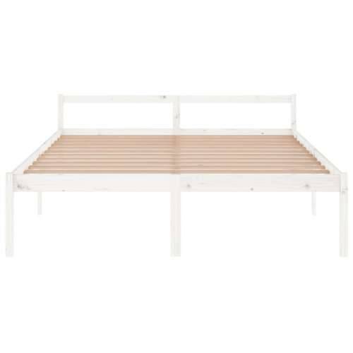 Okvir za krevet od borovine bijeli 180x200 cm 6FT veliki bračni Cijena
