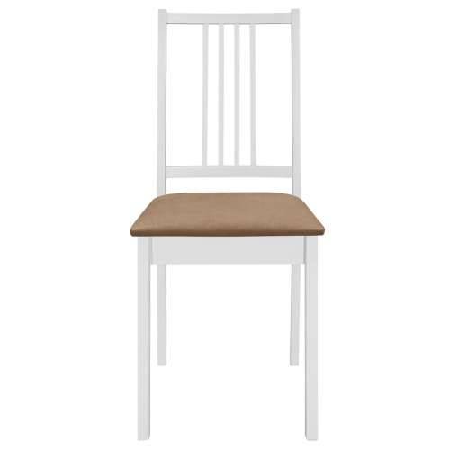 276408 3 Piece Dining Set MDF White (247625+247634) Cijena