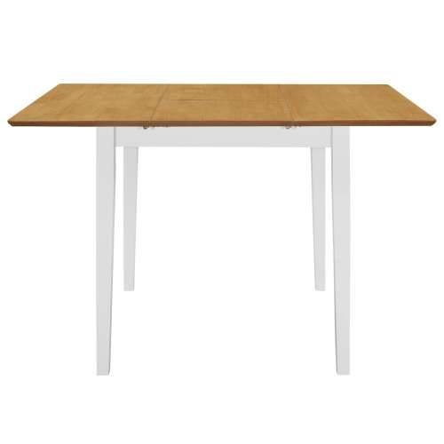 276409 5 Piece Dining Set MDF White (247625+247635) Cijena