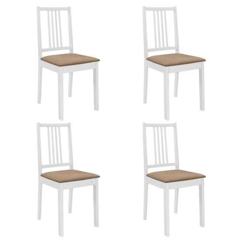 276409 5 Piece Dining Set MDF White (247625+247635) Cijena