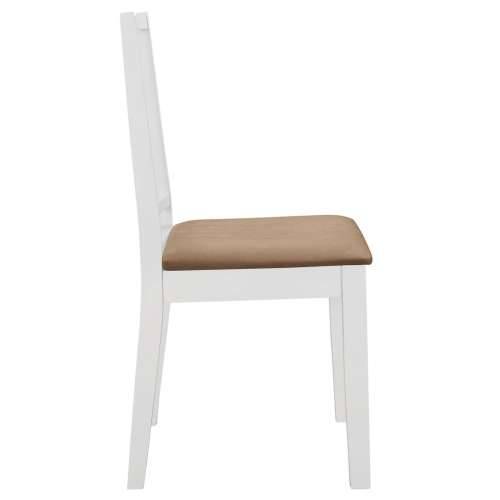 276409 5 Piece Dining Set MDF White (247625+247635) Cijena