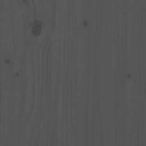 Okvir za krevet od masivnog drva sivi 200 x 200 cm - Siva 200 x 200 cm Cijena