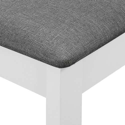 5-dijelni blagovaonski set od MDF-a bijeli - Bijela 4 Cijena