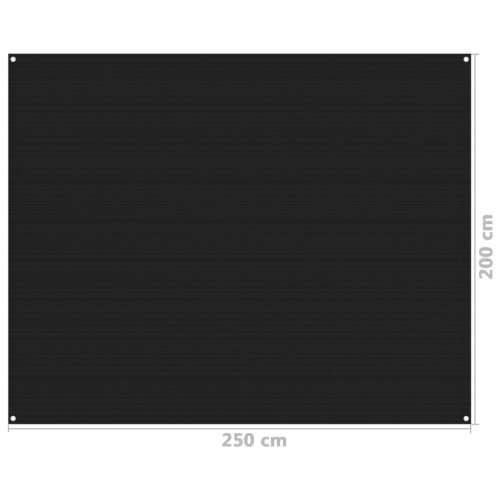 Tepih za šator 250 x 200 cm crni - Crna 250 x 200 cm 1 Cijena