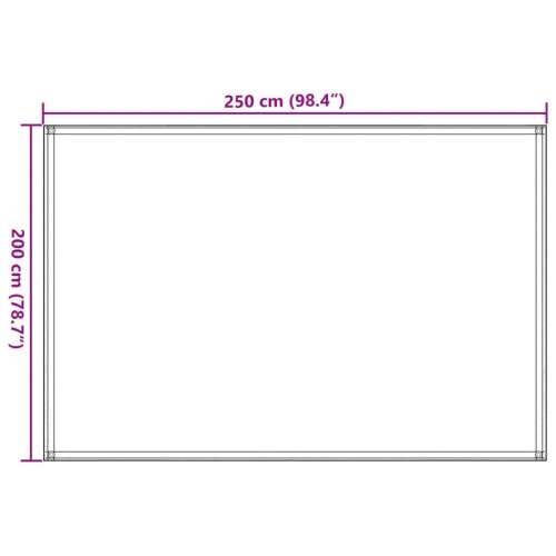 Tepih za šator 250 x 200 cm crni - Crna 250 x 200 cm 1 Cijena