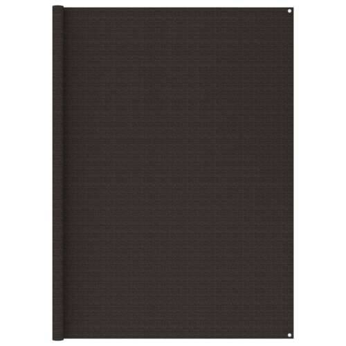 Tepih za šator 400 x 800 cm smeđi HDPE - Smeđa 400 x 800 cm 1 Cijena