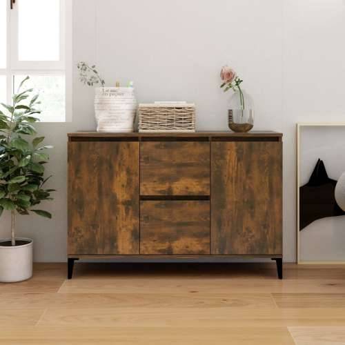 Komoda boja dimljenog hrasta 104 x 35 x 70 cm konstruirano drvo Dimljeni hrast 1 Cijena