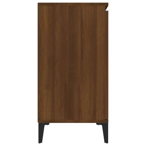 Komoda boja smeđeg hrasta 104 x 35 x 70 cm konstruirano drvo - Smeđi hrast 1 Cijena