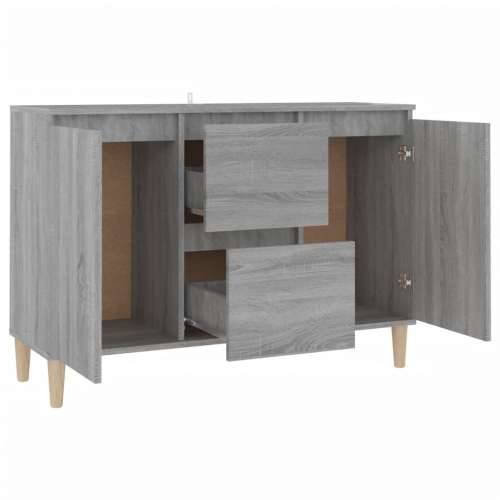 Komoda siva boja hrasta 101x35x70 cm od konstruiranog drva Sivi hrast sonoma 1 Cijena