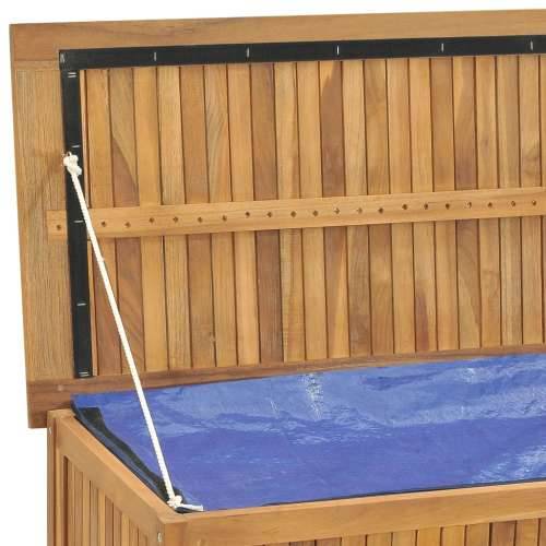 Vrtna kutija 150 x 50 x 55 cm od masivne tikovine - 150 x 50 x 55 cm Cijena