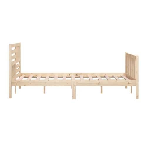 Okvir za krevet od masivnog drva 180x200 cm veliki bračni Cijena