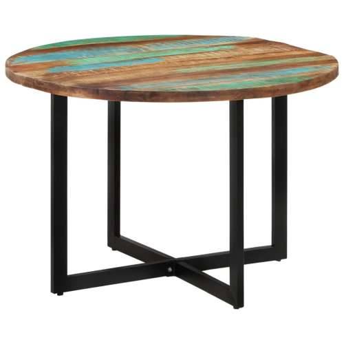 Blagovaonski stol 110 x 75 cm od masivnog obnovljenog drva - 110 x 75 cm 1 masivno obnovljeno drvo Cijena