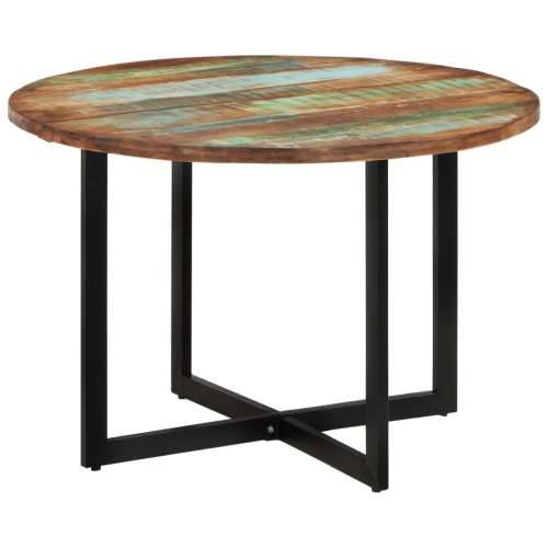 Blagovaonski stol 110 x 75 cm od masivnog obnovljenog drva - 110 x 75 cm 1 masivno obnovljeno drvo Cijena