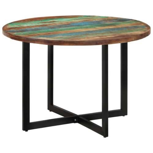 Blagovaonski stol 110 x 75 cm od masivnog obnovljenog drva - 110 x 75 cm 1 masivno obnovljeno drvo Cijena
