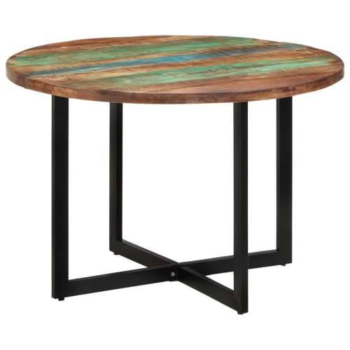 Blagovaonski stol 110 x 75 cm od masivnog obnovljenog drva - 110 x 75 cm 1 masivno obnovljeno drvo Cijena