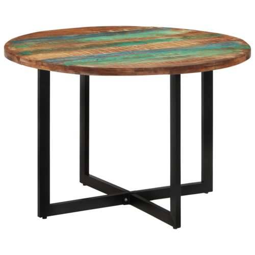 Blagovaonski stol 110 x 75 cm od masivnog obnovljenog drva - 110 x 75 cm 1 masivno obnovljeno drvo Cijena