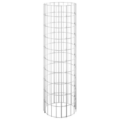 Kružne gabionske gredice 3 kom pocinčani čelik Ø 30 x 100 cm - Ø 30 x 100 cm (3 kom) 1 Cijena