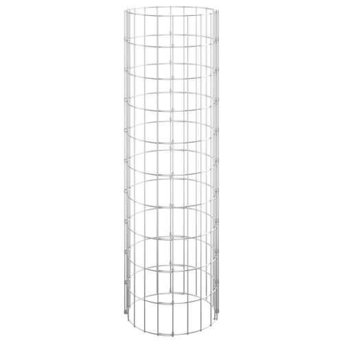 Kružne gabionske gredice 3 kom pocinčani čelik Ø 30 x 100 cm - Ø 30 x 100 cm (3 kom) 1 Cijena