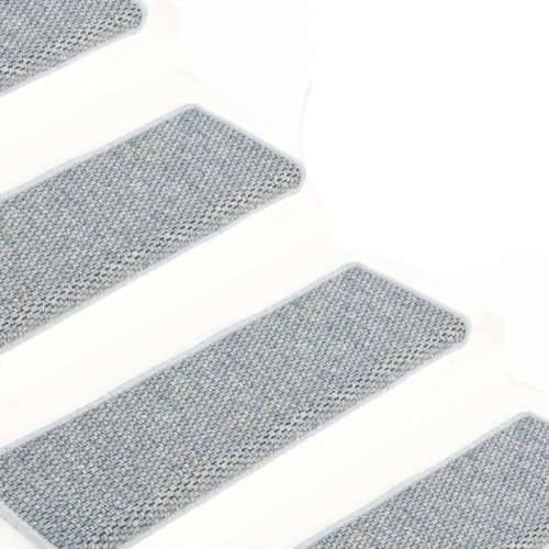 Ljepljivi tepisi za stepenice 15 kom 65x21x4 cm plavi - Plava 15 Cijena