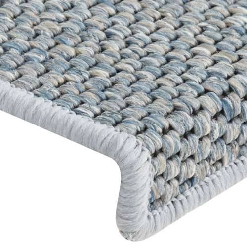 Ljepljivi tepisi za stepenice 15 kom 65x21x4 cm plavi - Plava 15 Cijena