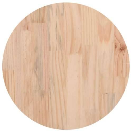 Ploča za stol Ø 40 x 2,5 cm od masivne borovine - Prirodna Ø 40 x 2.5 cm 1 Cijena
