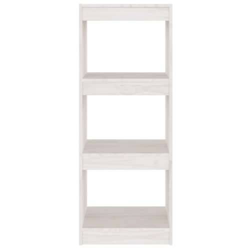 Ormarić za knjige / pregrada bijeli 40x30x103,5 cm od borovine - Bijela 1 103.5 cm 40 cm Cijena
