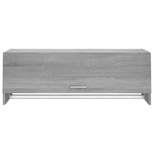 Ormar boja sivog hrasta 100x32,5x35 cm konstruirano drvo - Sivi hrast sonoma 100 x 32.5 x 35 cm 1 Cijena