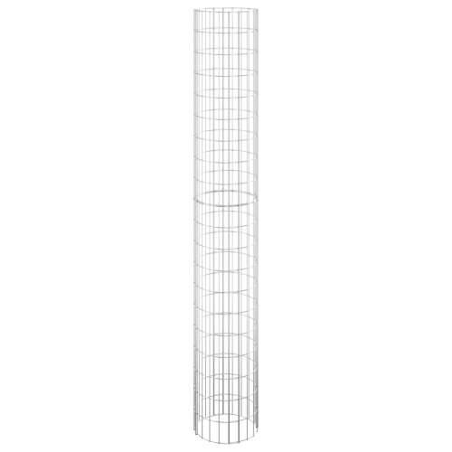 Kružne gabionske gredice 3 kom pocinčani čelik Ø 30 x 200 cm - Ø 30 x 200 cm (3 kom) 1 Cijena