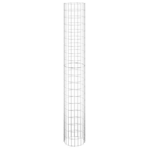 Kružne gabionske gredice 3 kom pocinčani čelik Ø 30 x 200 cm - Ø 30 x 200 cm (3 kom) 1 Cijena