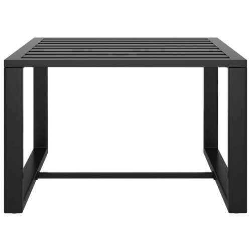 5-dijelna vrtna garnitura s jastucima aluminijska antracit - 2x srednja + 2x kutna + stol 1 Cijena