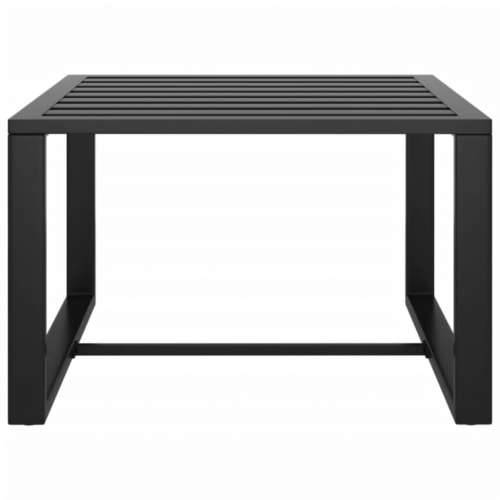 8-dijelna vrtna garnitura s jastucima aluminijska antracit - 6x kutna + srednja + stol 1 Cijena