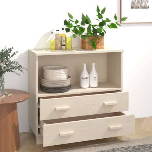 Komoda HAMAR boja meda 85 x 35 x 80 cm od masivne borovine - boja meda 1 Cijena