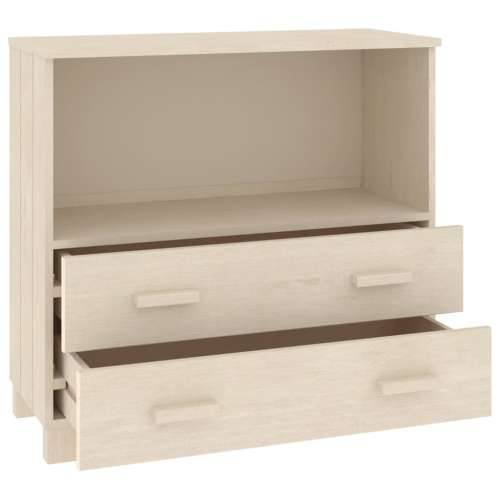 Komoda HAMAR boja meda 85 x 35 x 80 cm od masivne borovine - boja meda 1 Cijena