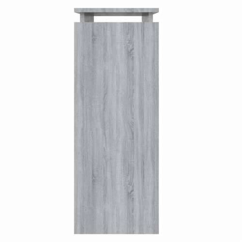 Konzolni stol boja sivog hrasta sonome 80x30x80 cm drveni - Sivi hrast sonoma 1 80 cm Cijena