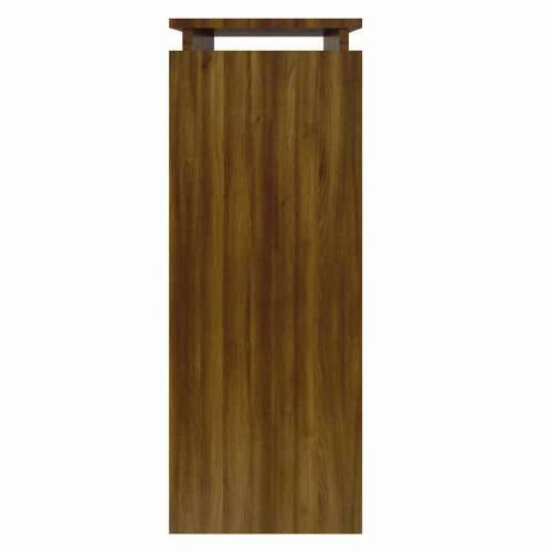 Konzolni stol boja smeđeg hrasta 80x30x80 cm konstruirano drvo - Smeđi hrast 1 80 cm Cijena